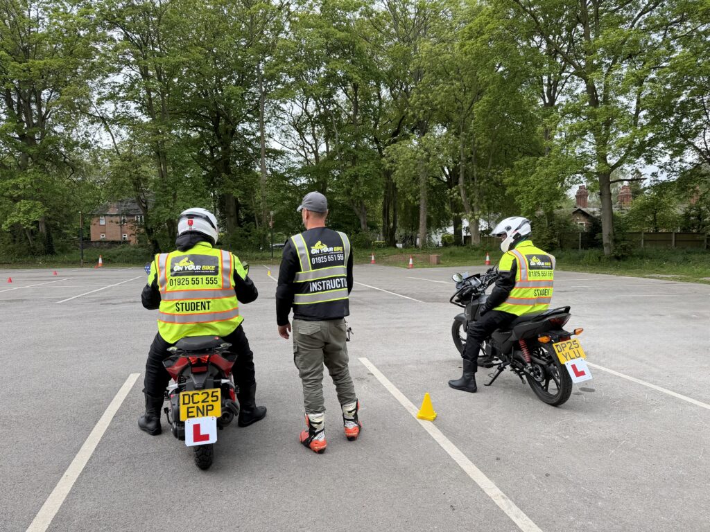Motorcycle CBT Training in Warrington.